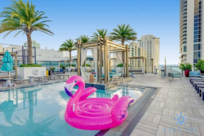 HighFloor with Stunning Views, Pools, Near Beach